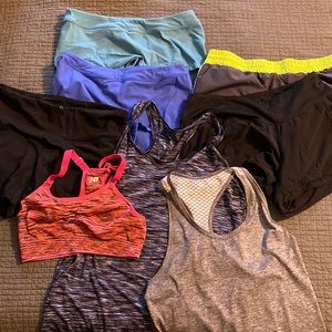 Workout bundle - various brands. Sm-medium.